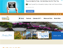 Tablet Screenshot of festivals.tourisminbharat.com